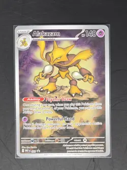 Alakazam 009 Black Star Promo Mega Evolutions EBT Pokemon TCG NM/M - Image 1