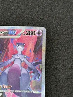 Team Rocket's Mewtwo ex 231/182 SIR Destined Rivals Pokemon Card TCG - Image 5