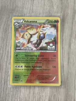 Volcarona - 15/114 - 2nd Place League Holo Shiny Promo - Pokemon Card - Image 1