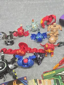 Bakugan Lot Sega X26 W/ Cards Pyrus Haos Darkus Battle Brawlers - Image 3