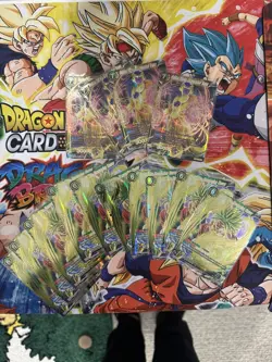 Dragon Ball Super Galactic Battle SPR BT1 B01 Set 1 Raw Collection 14 Cards - Image 1