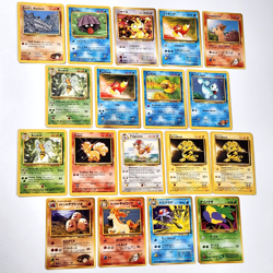 x18 Vintage 1999 Pokemon TCG English & Japanese WOTC Cards Lot MP/HP/Damaged - Image 1