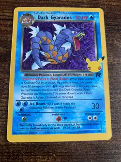 Dark Gyarados 8/82 Holo Rare Classic Pokemon Celebrations Card NM Near Mint - Image 1