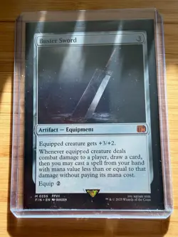 Buster Sword - #255 Regular - Final Fantasy - Mtg - Mythic - Image 1