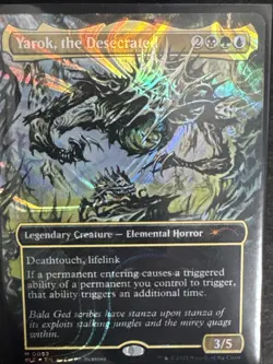 Yarok, The desecrated Halo Foil, An Encyclopedia of Magic Secret Lair - Image 2
