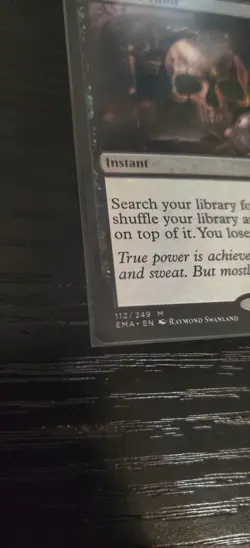 Vampiric Tutor Eternal Master Lightly Played Mtg - Image 3
