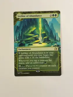 Leyline of Abundance Wilds of Eldraine: Enchanting Tales Magic the Gathering MTG - Image 1