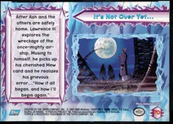 topps Pokemon The Movie 2000 Ancient Mew Holo Foil #70 It's Not Over Yet... - Image 2