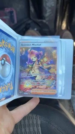 Acerola's Mischief SIR Illustration Rare Holo - Pokemon Mega Evolutions 183/132 - Image 1