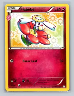 Pokemon TCG Flabebe RC17/RC32 Generations Radiant Collection Regular LP - Image 1