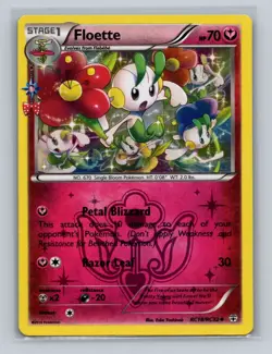 Floette RC18/RC32 Generations: Radiant Collection Holo Pokemon LP - Image 1