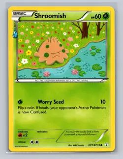 Shroomish Generations: Radiant Collection #RC2 (2016) Common LP Pokemon - Image 1