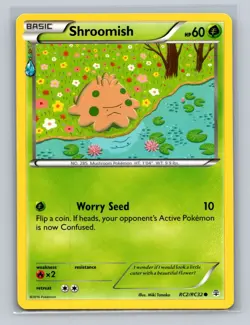 Shroomish Generations: Radiant Collection #RC2 (2016) Common LP Pokemon - Image 3