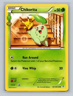 Pokemon Tcg Chikorita Generations: Radiant Collection RC1/RC32 Lightly Played - Image 1