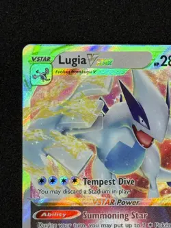 Pokemon TCG - Lugia Vstar 139/195 - Silver Tempest - Ultra Rare - NM - Image 4