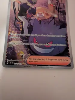 Pokemon Morty's Conviction Special Illustration Rare Temporal Forces 211/162 - Image 2
