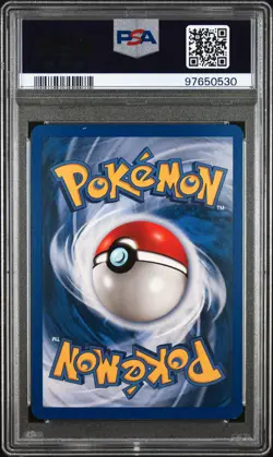 2002 POKEMON LEGENDARY COLLECTION #36 ARCANINE-REVERSE FOIL PSA 8 - Image 2