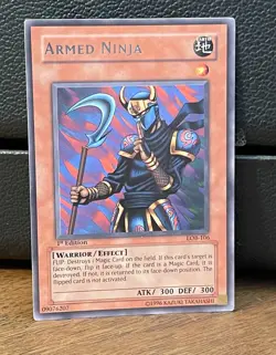 Yu-Gi-Oh! Charubin the Fire Knight, Fusionist, and Armed Ninja First Edition - Image 3