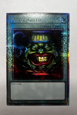 Yugioh! Pot of Greed MP25-EN050 Starlight Rare 1st Edition Near Mint - Image 1