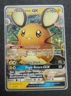 Dedenne GX - 57/214 - 2019 World Championship Card Pokemon NM - Image 1