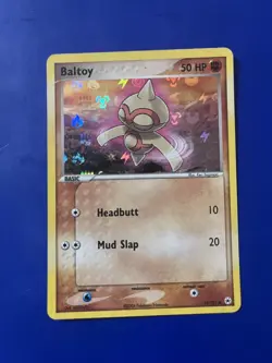 Baltoy 53/101 EX Hidden Legends Reverse Holo Nintendo 2004 Pokemon Card - Image 1