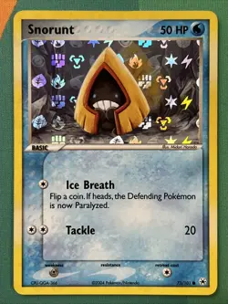 Pokemon Card - Snorunt - Reverse Holo (73/101) ex Hidden Legends *LP* - Image 1