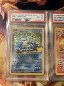 Pokemon Card Lot Celebrations Charizard Blastoise Venusaur Starters PSA 10 ???? - Image 2