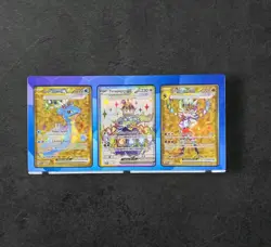 Pokemon Terapagos Ex Ultra Premium Collection Promo Cards SEALED w/Display Case - Image 1