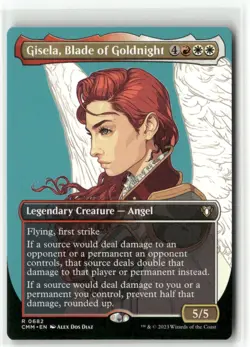 Gisela, Blade of Goldnight Borderless - Commander Masters MTG NM - Image 1