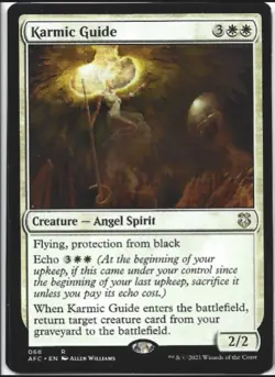 Karmic Guide, Commander: Adventures in the Forgotten Realms Regular, NM - Image 1