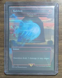 MTG Hadoken - Lightning Bolt Foil from Secret Lair Drop NM - Image 2