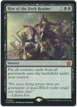Rise of the Dark Realms (Foil) - 0183 - Foundations - MTG - Image 1