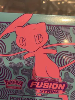Fusion Strike Pokemon Center Sword and Shield Elite Trainer Box ETB Mew - Image 2