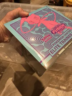 Fusion Strike Pokemon Center Sword and Shield Elite Trainer Box ETB Mew - Image 4