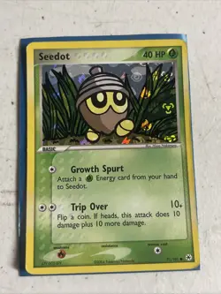 Seedot - Reverse Holo - 71/101 EX Hidden Legends - Pokemon TCG - Image 1
