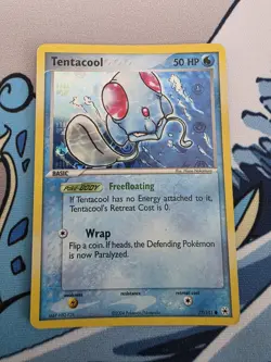 Pokemon TCG Tentacool EX Hidden Legends 77/101 Reverse Holo MP - Image 1