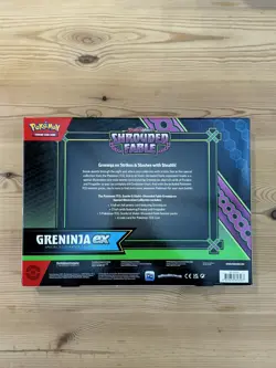 Pokemon Shrouded Fable Greninja EX Special Illustration Collection Box Sealed✅ - Image 2