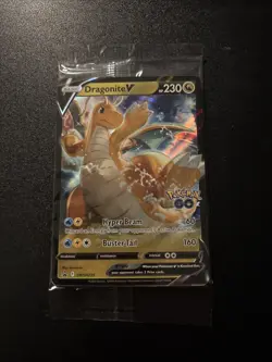 2022 Pokemon, Sword & Shield Promos, #SWSH235 Dragonite V, Sealed Promo - Image 1