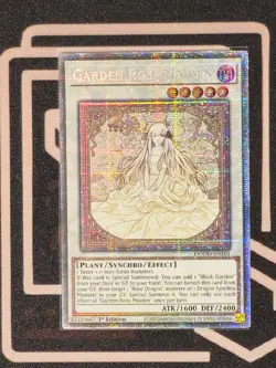 DOOD-EN101 Garden Rose Maiden Alternate Art Starlight Rare 1st YUGIOH Preorder - Image 1