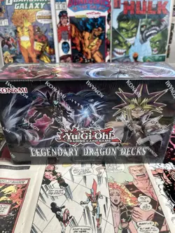 Yugioh Legendary DRAGON Decks Box Set Brand New Sealed - Image 1