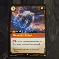 Riftbound Volibear Card Stormclaw Ursine OGN 137/298 English League of Legends - Image 1