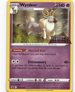Wyrdeer - Promo SWSH: Sword & Shield Promo Cards SWSH206 NM Pokemon - Image 1