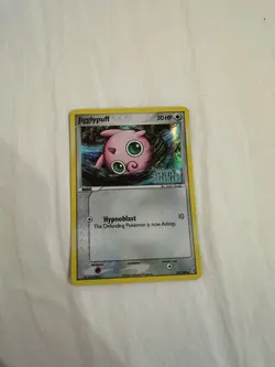 Pokemon Card - Jigglypuff Crystal Guardians Stamped 53/100 Reverse Holo - Image 1