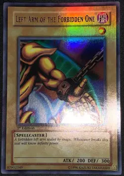 2002 Exodia Ultra Rare 5 Card Complete LOB-124 1st ED Asian English YuGiOh Card - Image 4