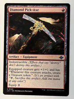 Diamond Pick-Axe the Lost Caverns of Ixalan Non-Foil Regular MTG NM - Image 1