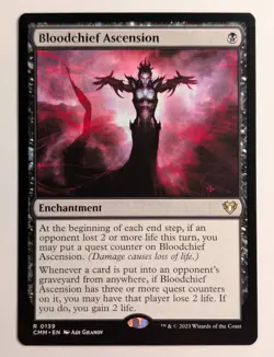 Bloodchief Ascension Commander Masters - Regular NM - Image 1
