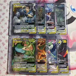 2023 Pokemon Tag Team GX RR Chinese Lot Of 8 - Image 1