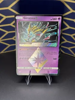 Giratina Prism Star 58/156 Sm-Ultra Prism Holo Pokemon TCG - Image 2