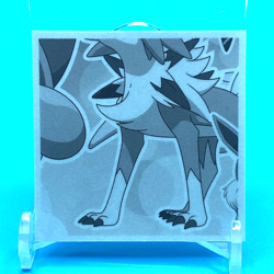 Gengar Pokemon Sticker Seal No.14 Nintendo Japanese Anime F/S - Image 2