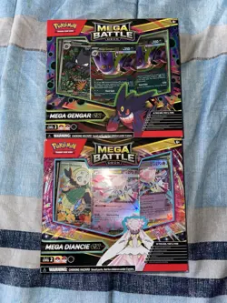 Pokemon Mega Gengar & Mega Diancie ex Battle Deck New Sealed Haunter Meloetta - Image 1